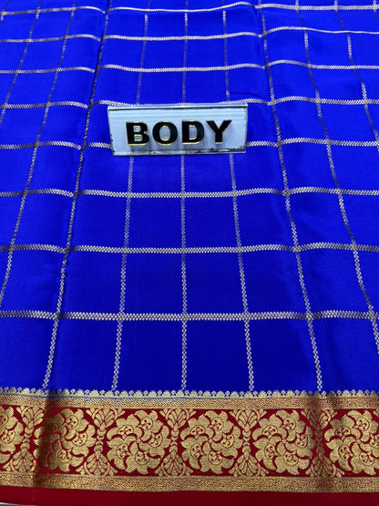 Pure Mysore Silk Saree.