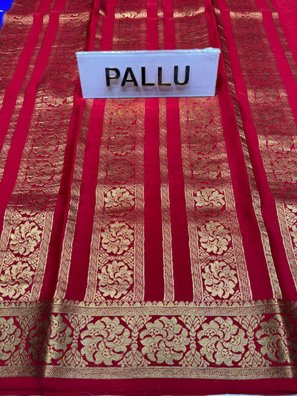 Pure Mysore Silk Saree.