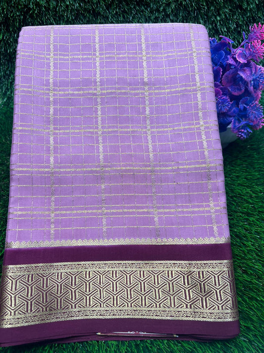 Pure Mysore Silk Saree.