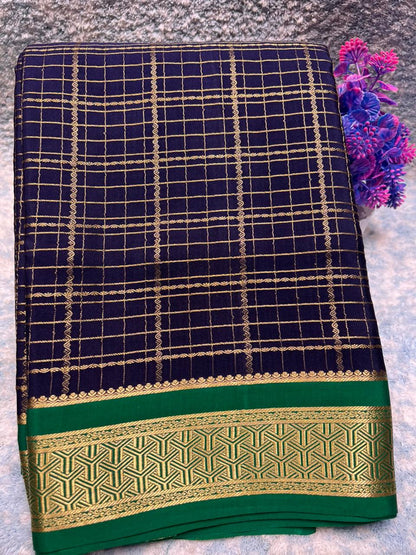 Pure Mysore Silk Saree.