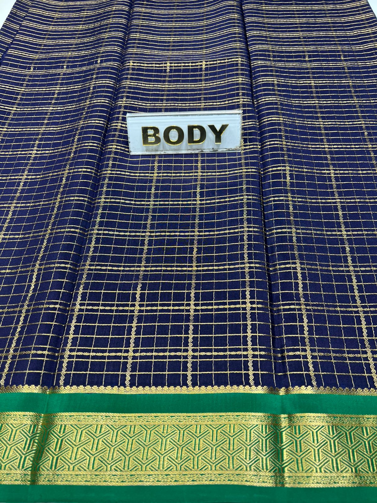 Pure Mysore Silk Saree.