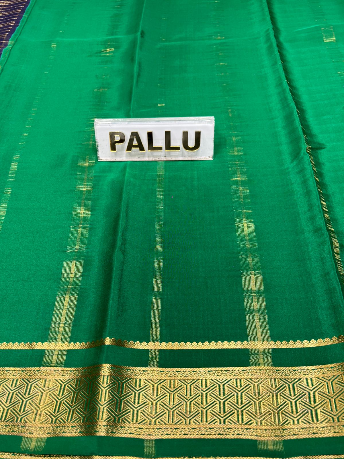 Pure Mysore Silk Saree.