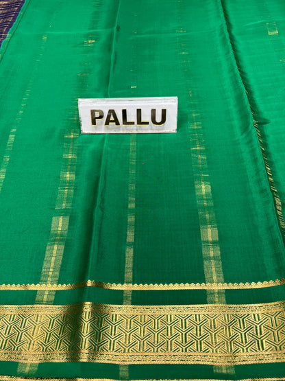 Pure Mysore Silk Saree.