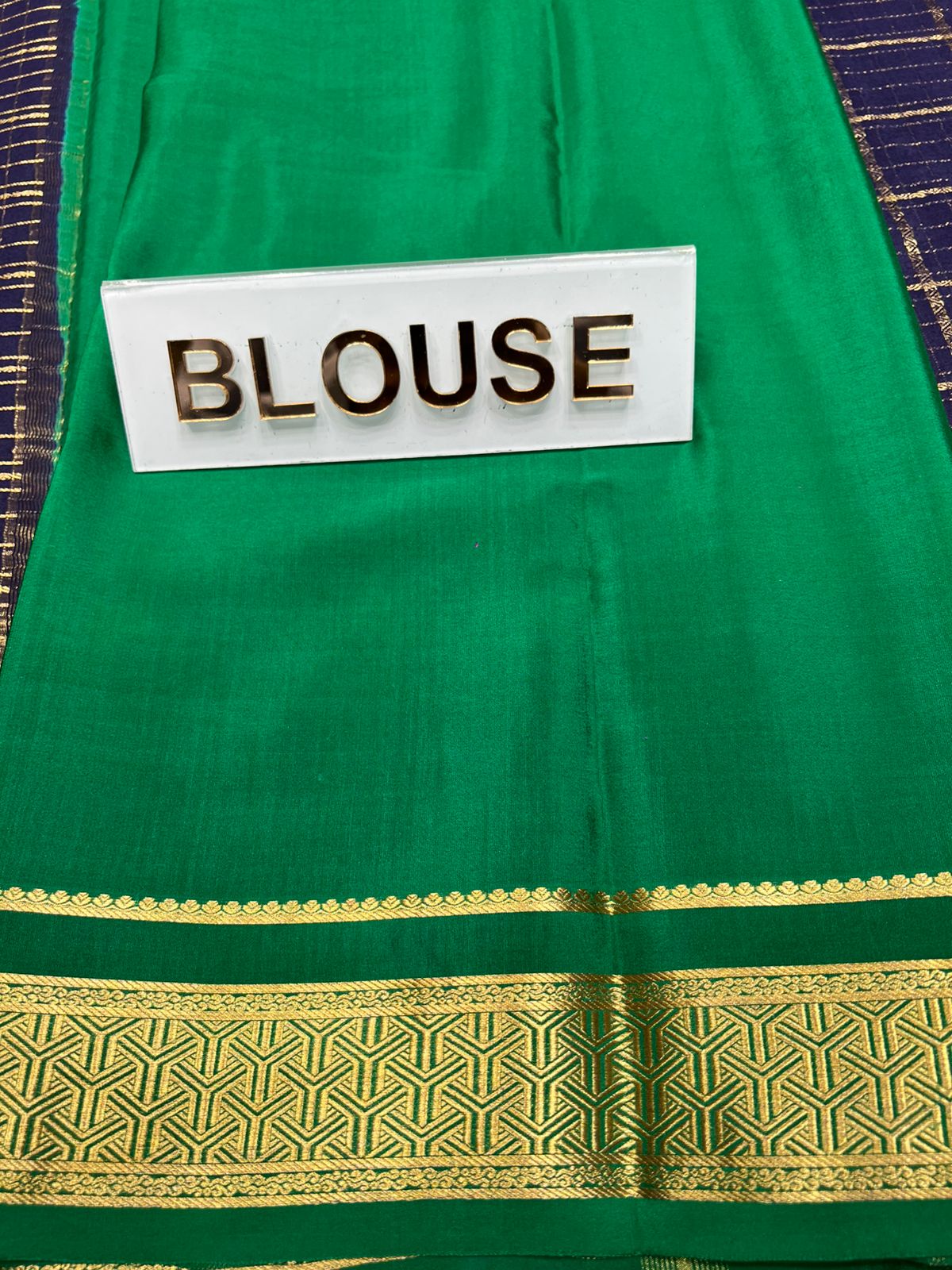Pure Mysore Silk Saree.