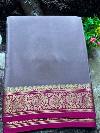 Pure Mysore Silk Saree.