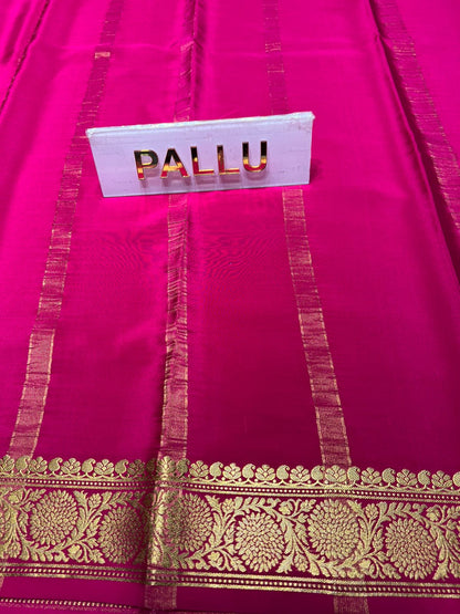 Pure Mysore Silk Saree.
