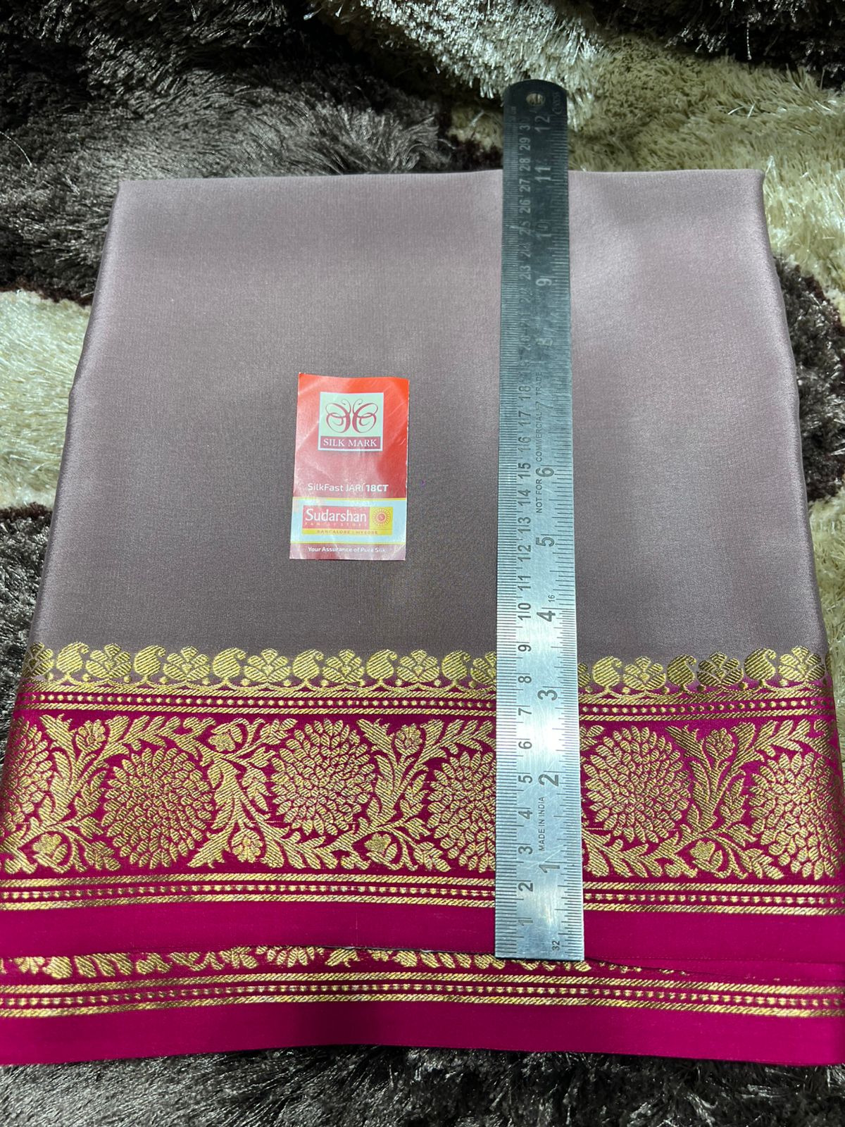 Pure Mysore Silk Saree.