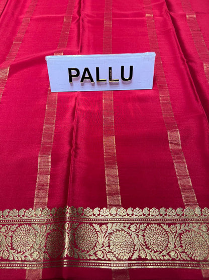 Pure Mysore Silk Saree.