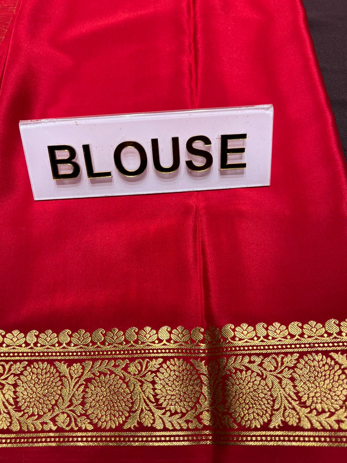 Pure Mysore Silk Saree.
