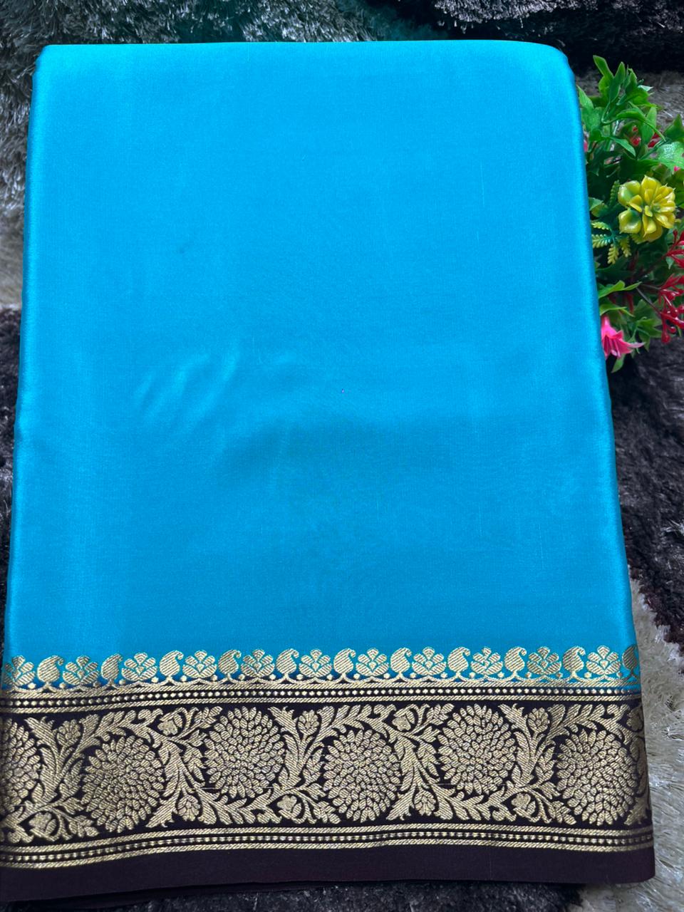 Pure Mysore Silk Saree.