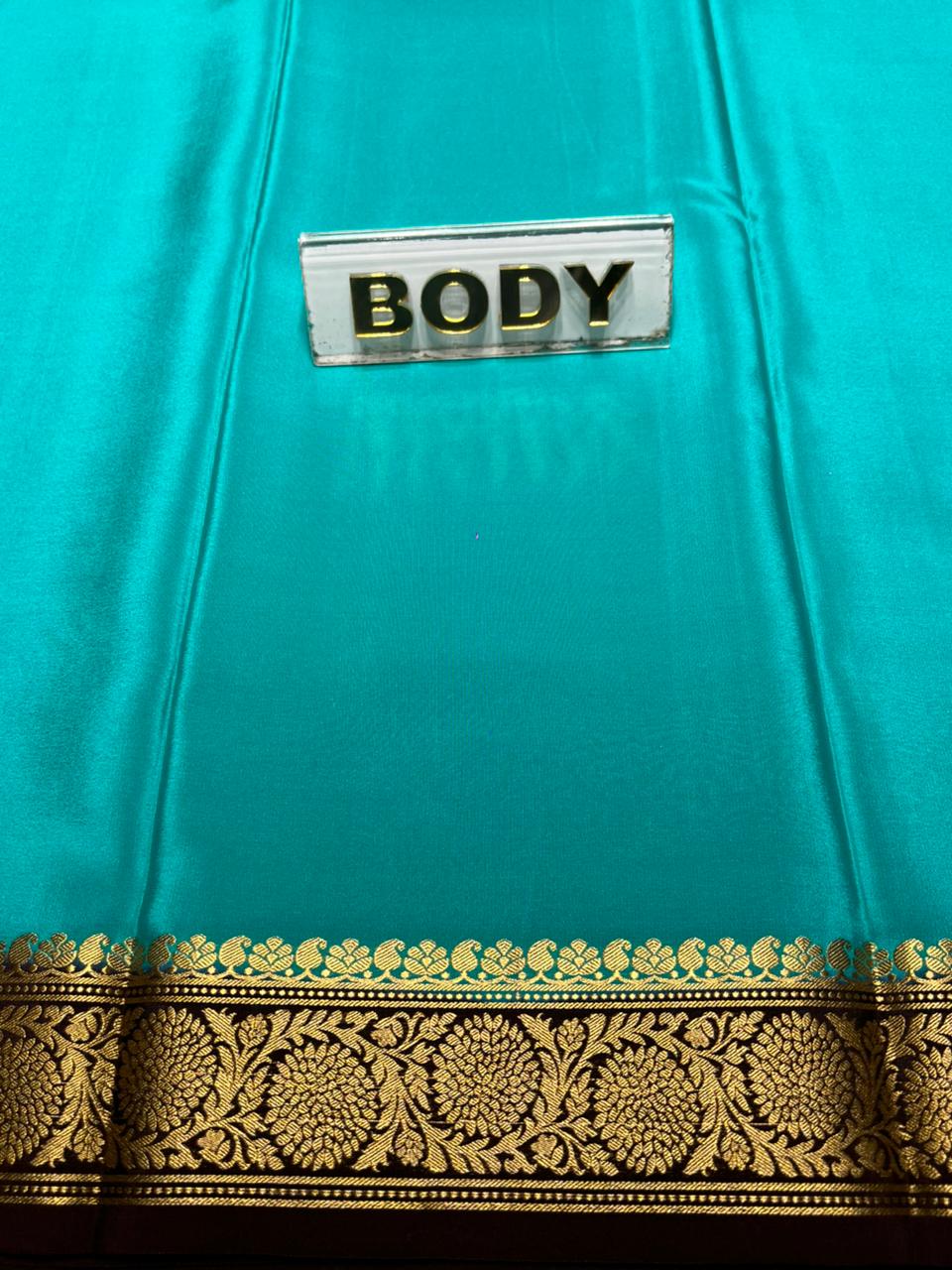 Pure Mysore Silk Saree.