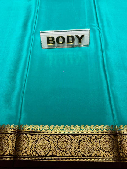 Pure Mysore Silk Saree.