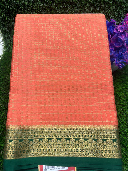 Pure Mysore Silk Saree.