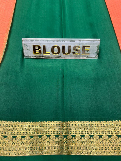 Pure Mysore Silk Saree.
