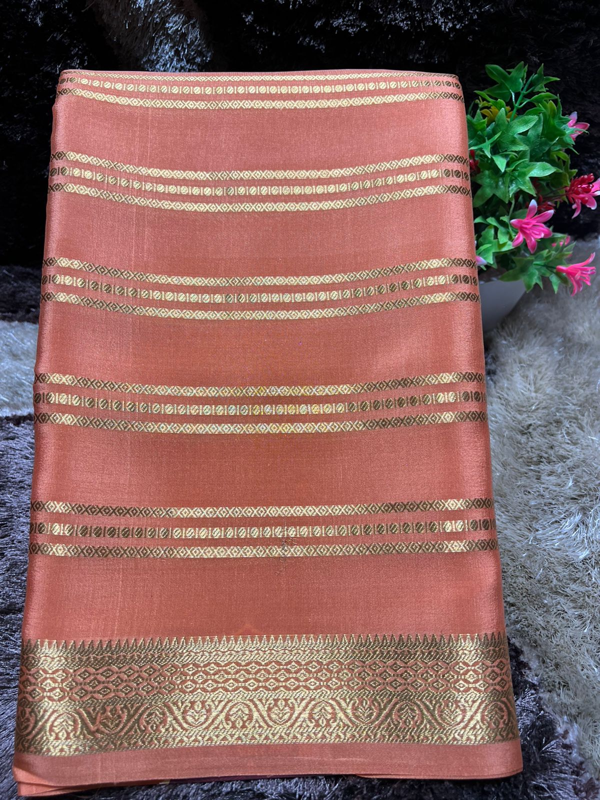 Pure Mysore Silk Saree.