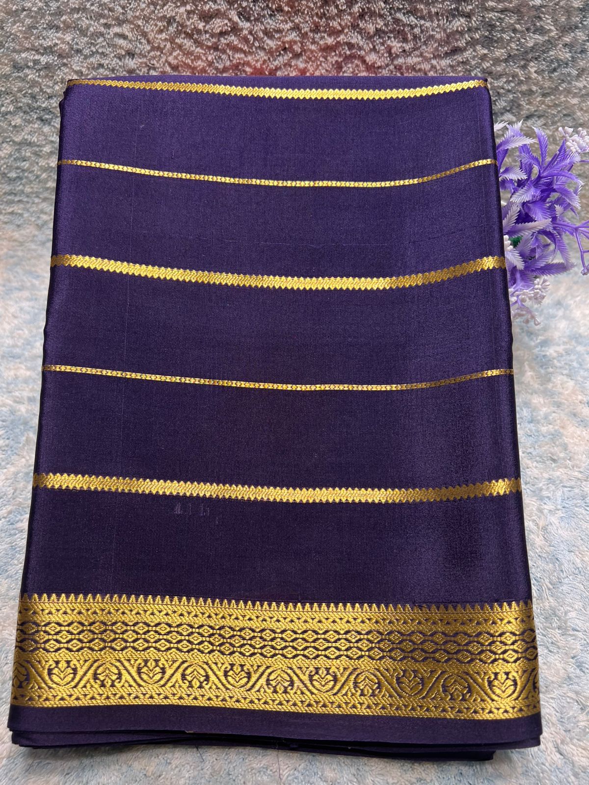 Pure Mysore Silk Saree.