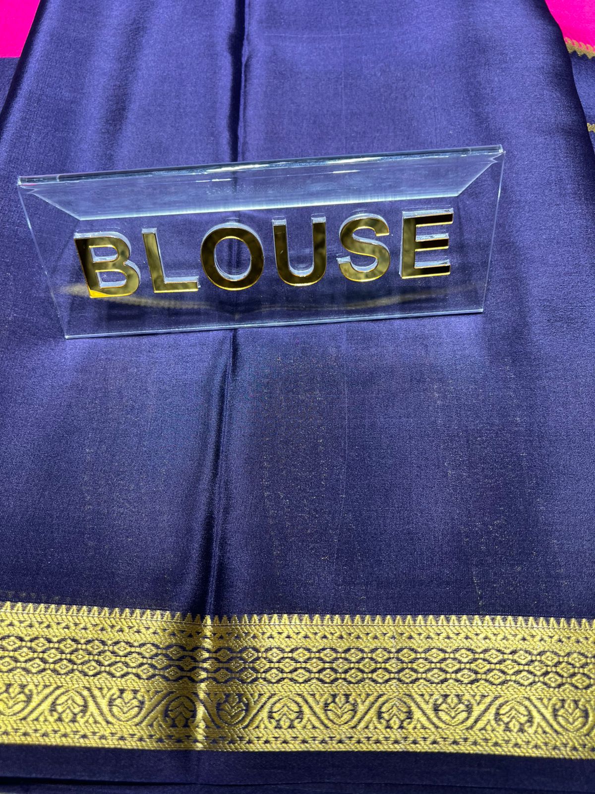 Pure Mysore Silk Saree.