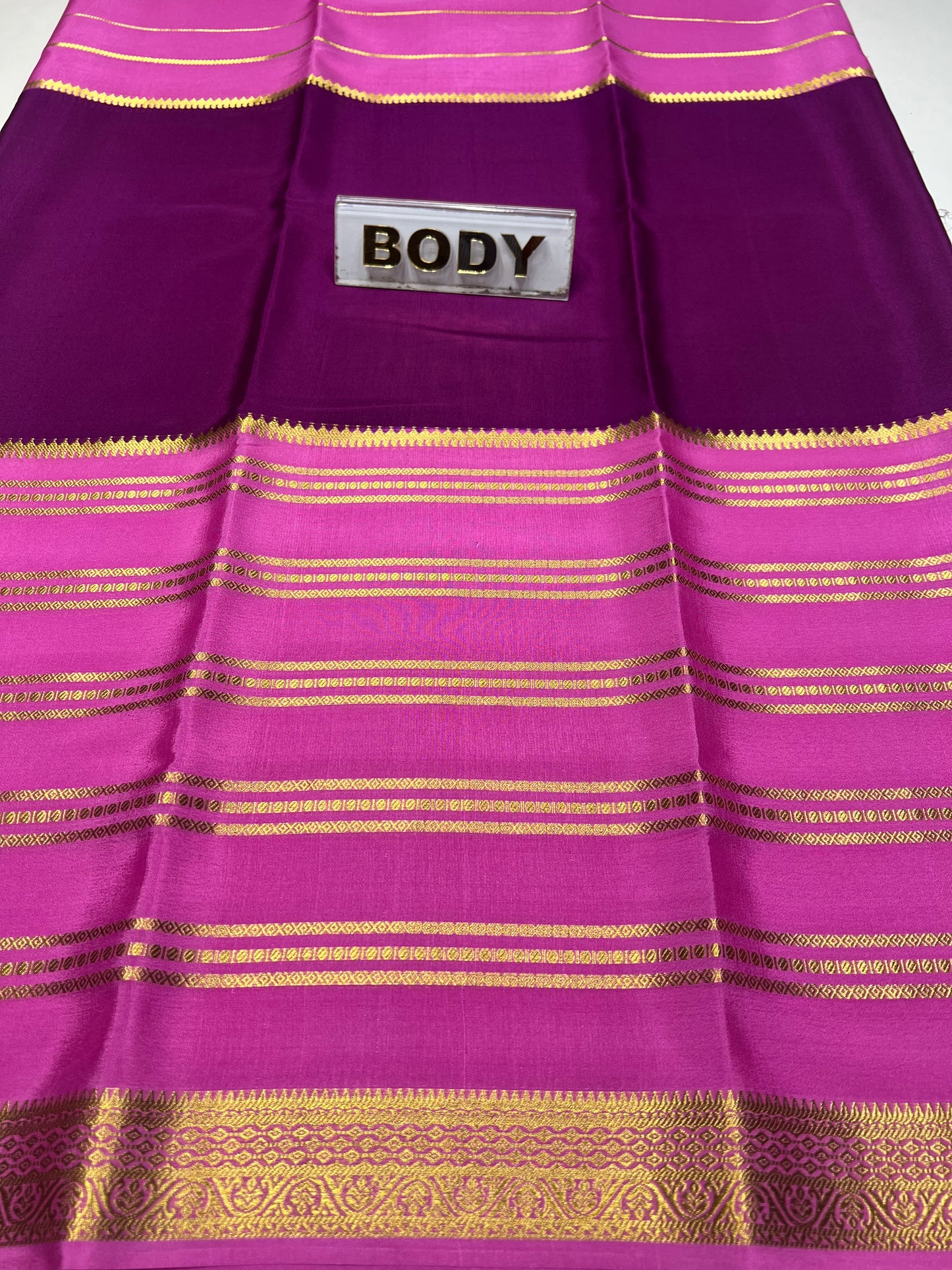 Pure Mysore Silk Saree.