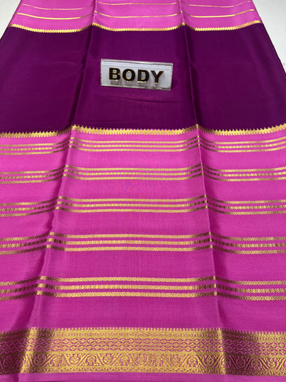 Pure Mysore Silk Saree.