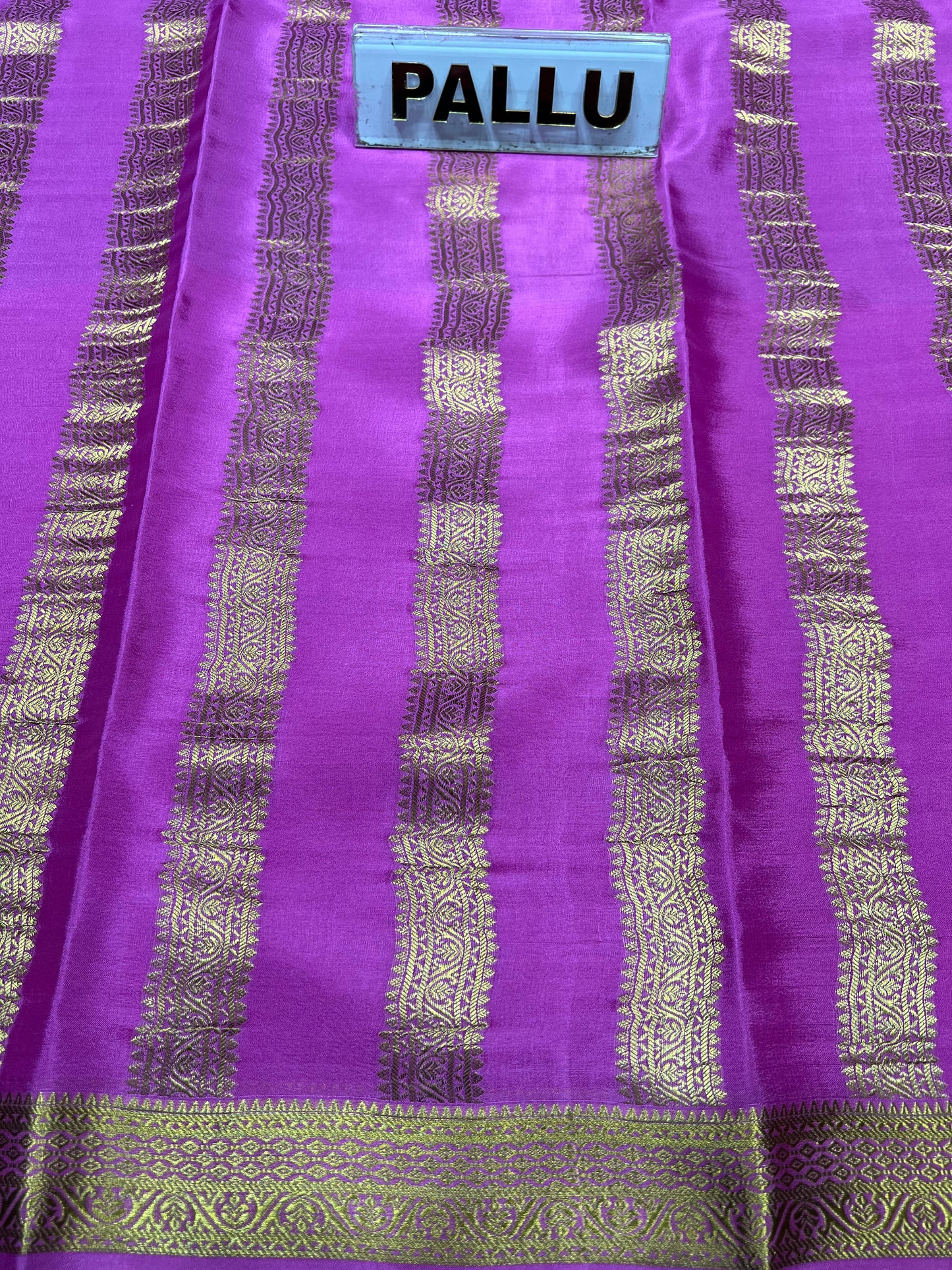 Pure Mysore Silk Saree.