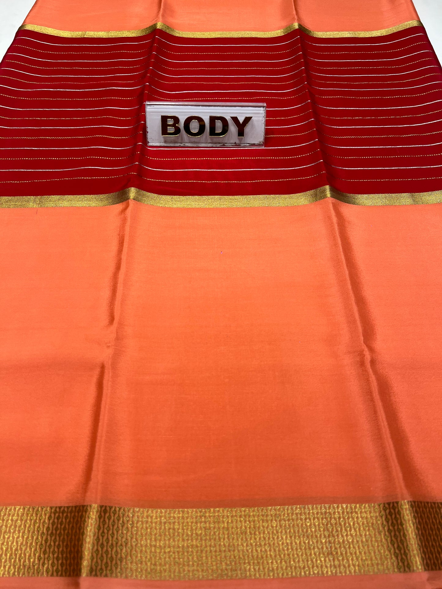 Pure Mysore Silk Saree.