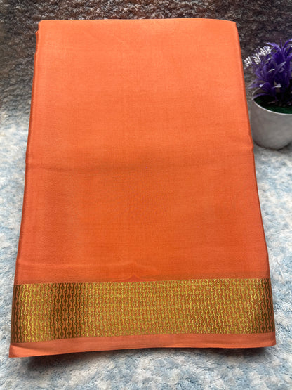 Pure Mysore Silk Saree.