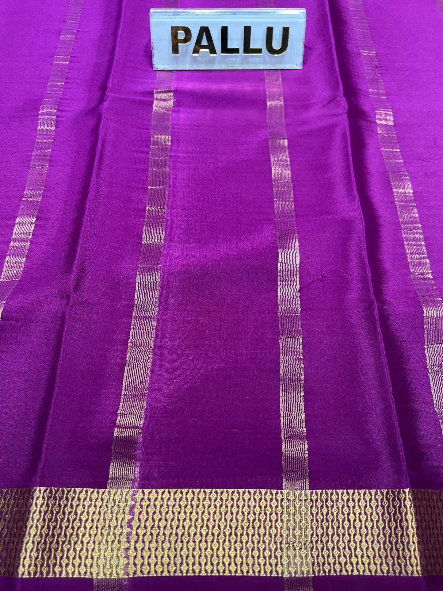Pure Mysore Silk Saree.
