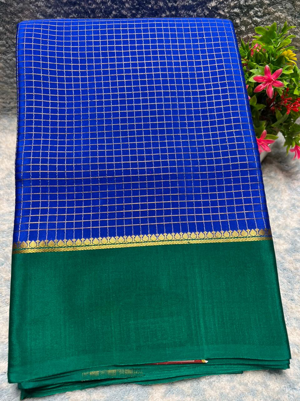Pure Mysore Silk Saree.