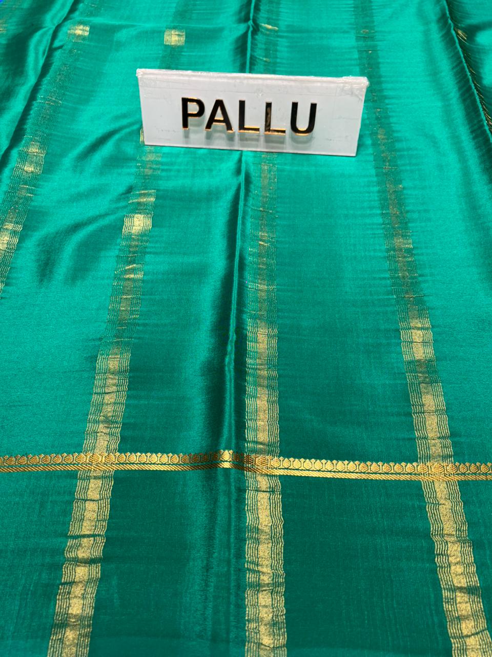 Pure Mysore Silk Saree.