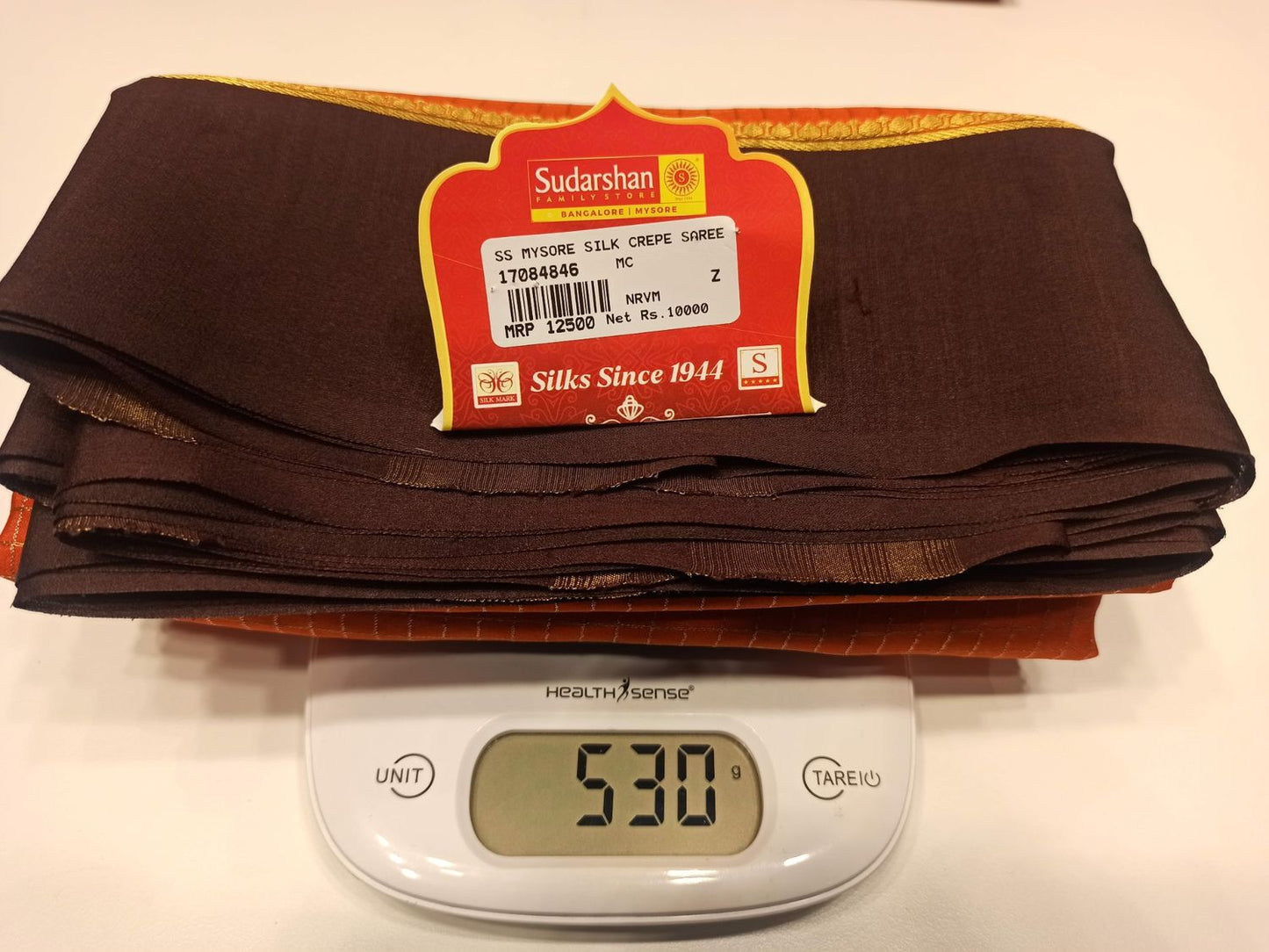 Pure Mysore Silk Saree.