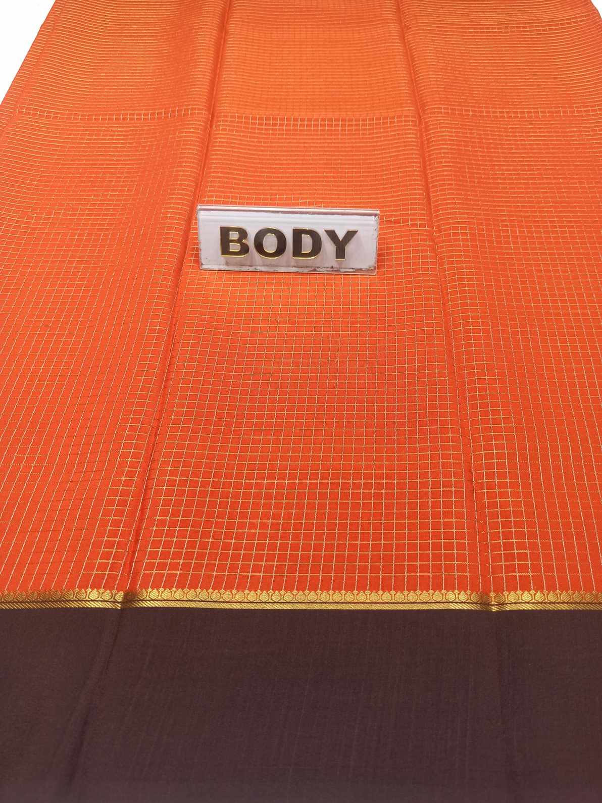 Pure Mysore Silk Saree.