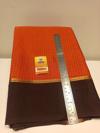 Pure Mysore Silk Saree.