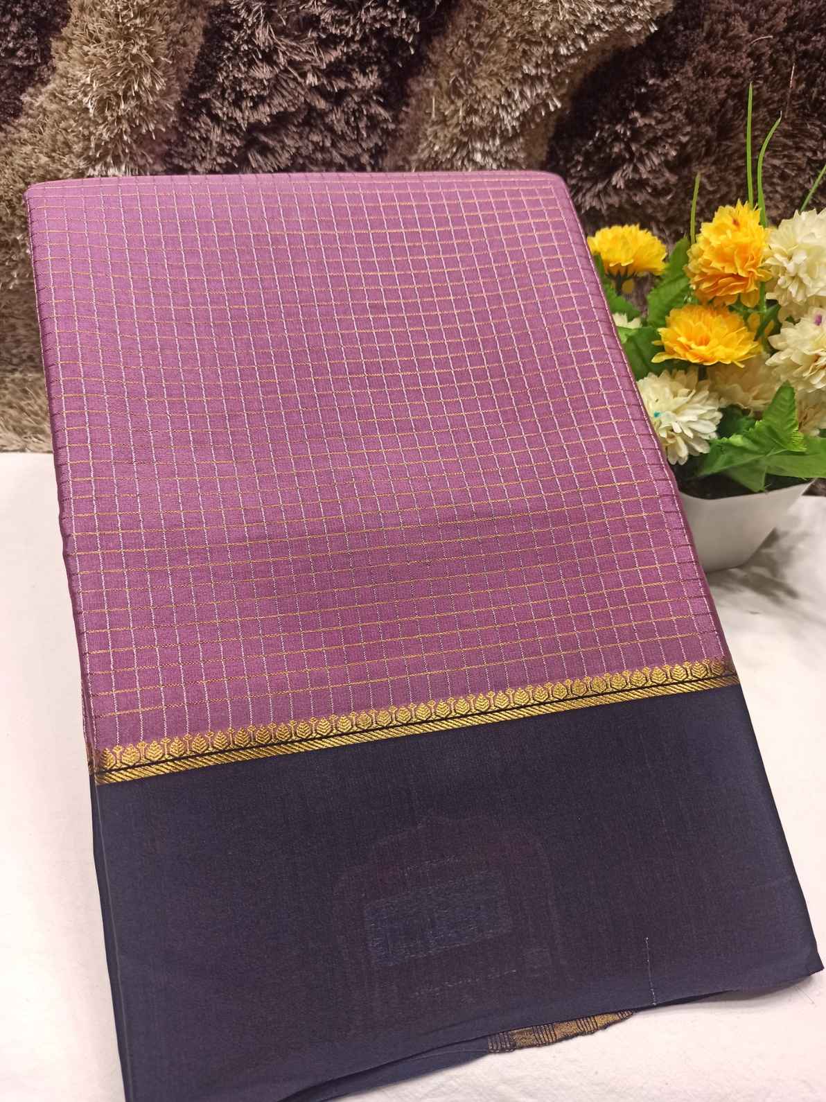 Pure Mysore Silk Saree.