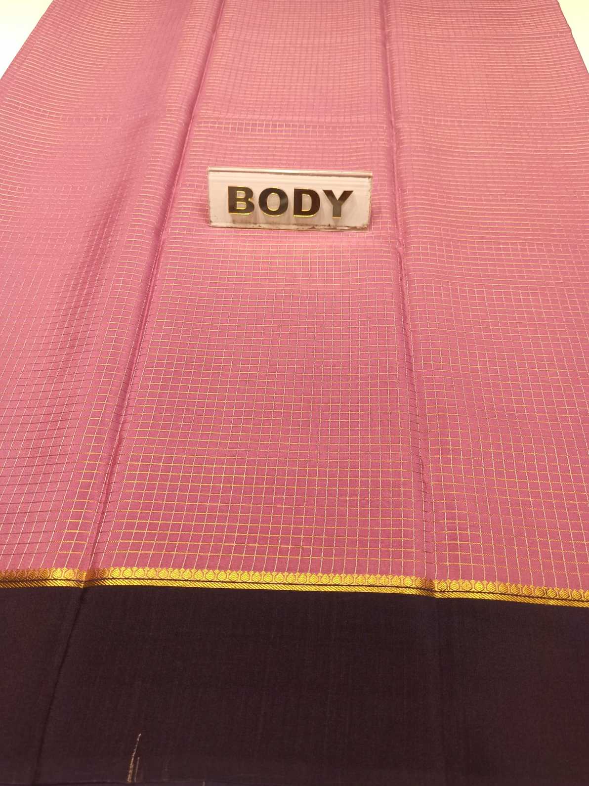 Pure Mysore Silk Saree.