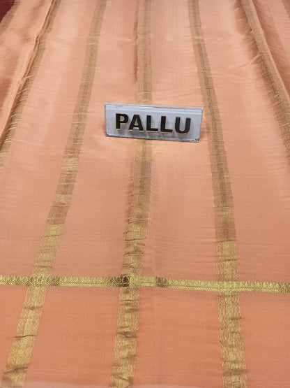 Pure Mysore Silk Saree.