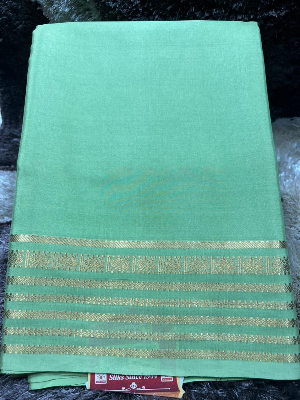 Pure Mysore Silk Saree.