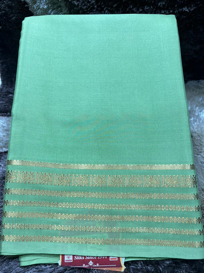 Pure Mysore Silk Saree.