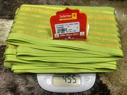 Pure Mysore Silk Saree.