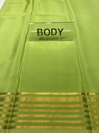 Pure Mysore Silk Saree.