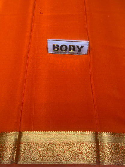 Pure Mysore Silk Saree.