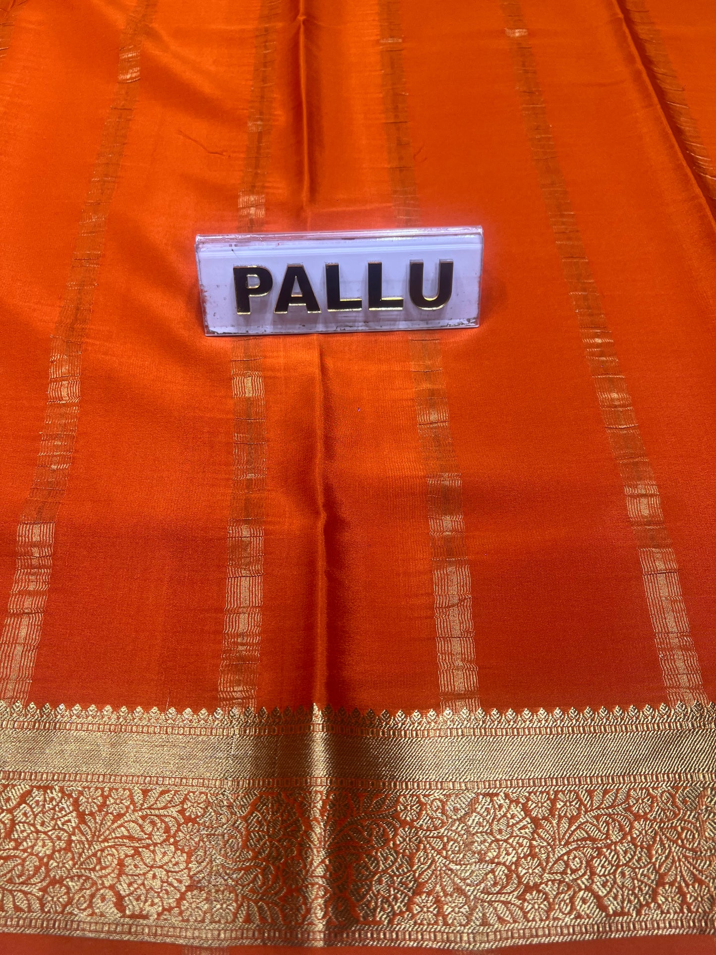 Pure Mysore Silk Saree.