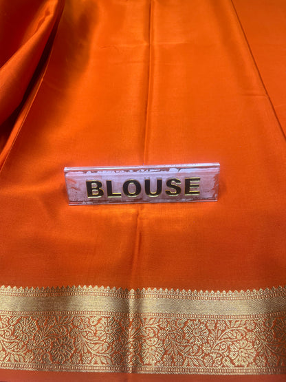 Pure Mysore Silk Saree.