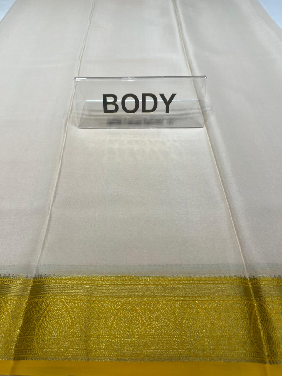 Pure Mysore Silk Saree.