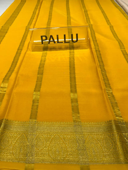Pure Mysore Silk Saree.