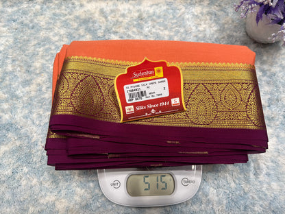 Pure Mysore Silk Saree.