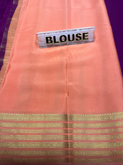 Pure Mysore Silk Saree.