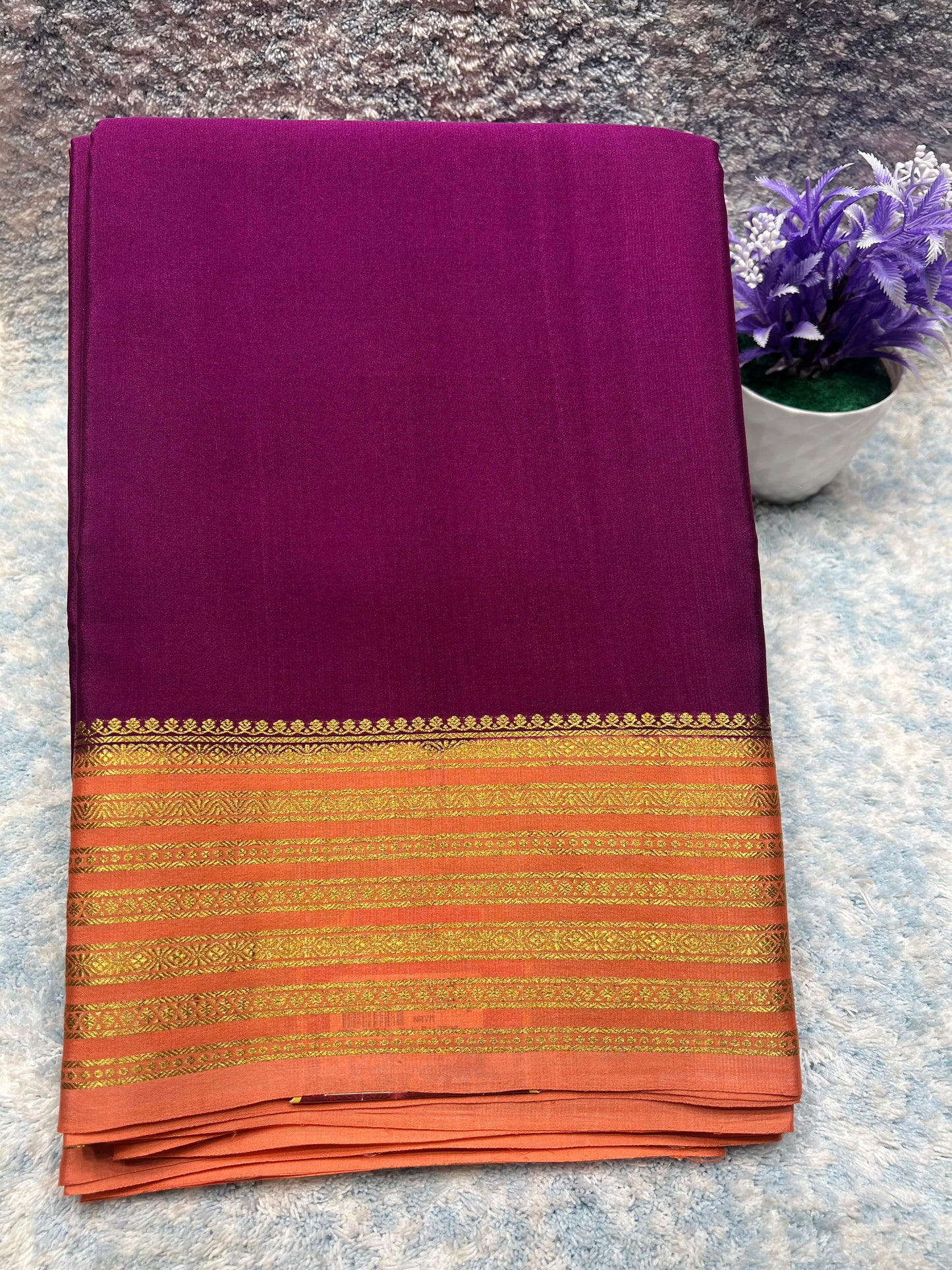 Pure Mysore Silk Saree.