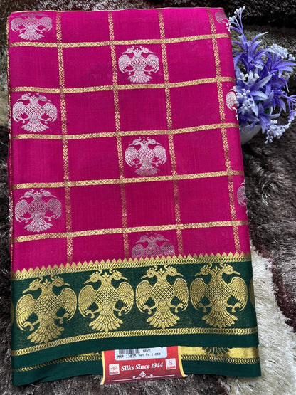 Pure Mysore Silk Saree.