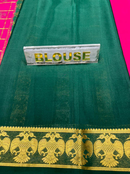 Pure Mysore Silk Saree.