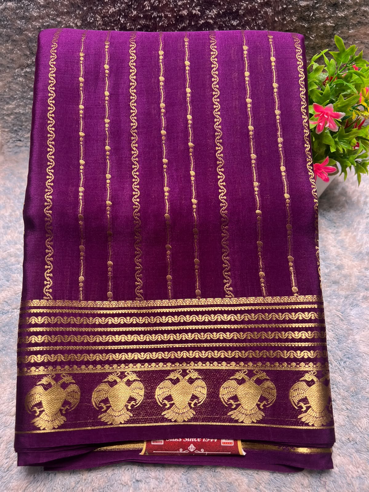 Pure Mysore Silk Saree.